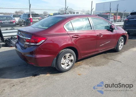 2013 Honda Civic Lx из США, поврежденный, VIN 2HGFB2F59DH535933